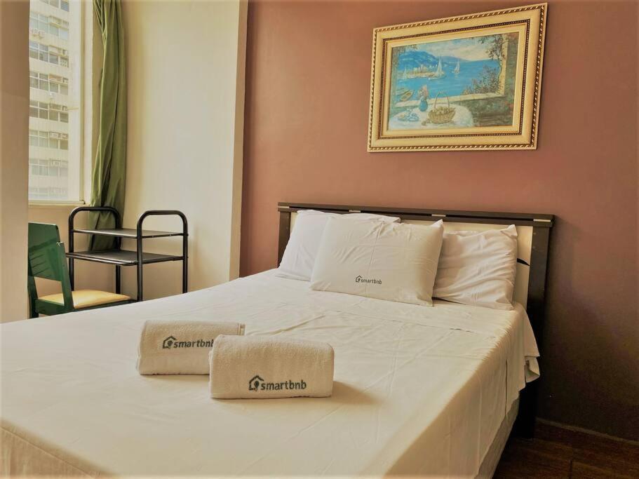 Apartamento Com Dois Quartos Na Orla De Copacabana ริโอเดจาเนโร ภายนอก รูปภาพ