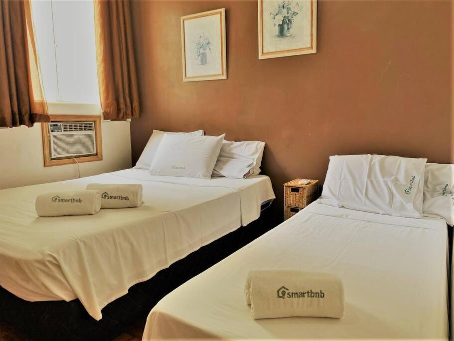 Apartamento Com Dois Quartos Na Orla De Copacabana ริโอเดจาเนโร ภายนอก รูปภาพ