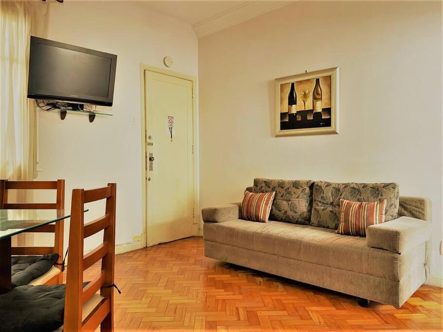 Apartamento Com Dois Quartos Na Orla De Copacabana ริโอเดจาเนโร ภายนอก รูปภาพ